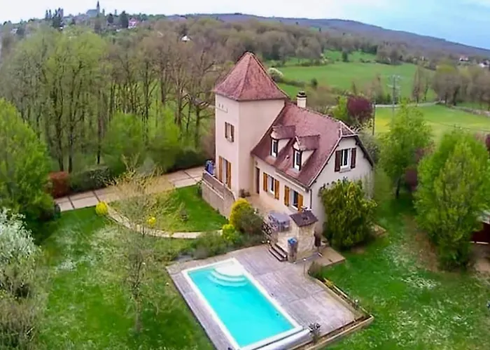 Maison De Vacance Avec Piscine Chauffee Вилла *